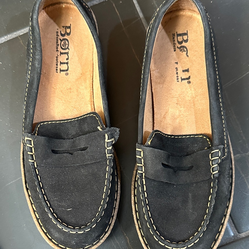 Black Born Loafers